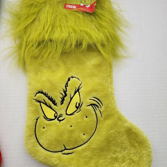 Set of 2 Grinch Stocking - Picture 4 of 6